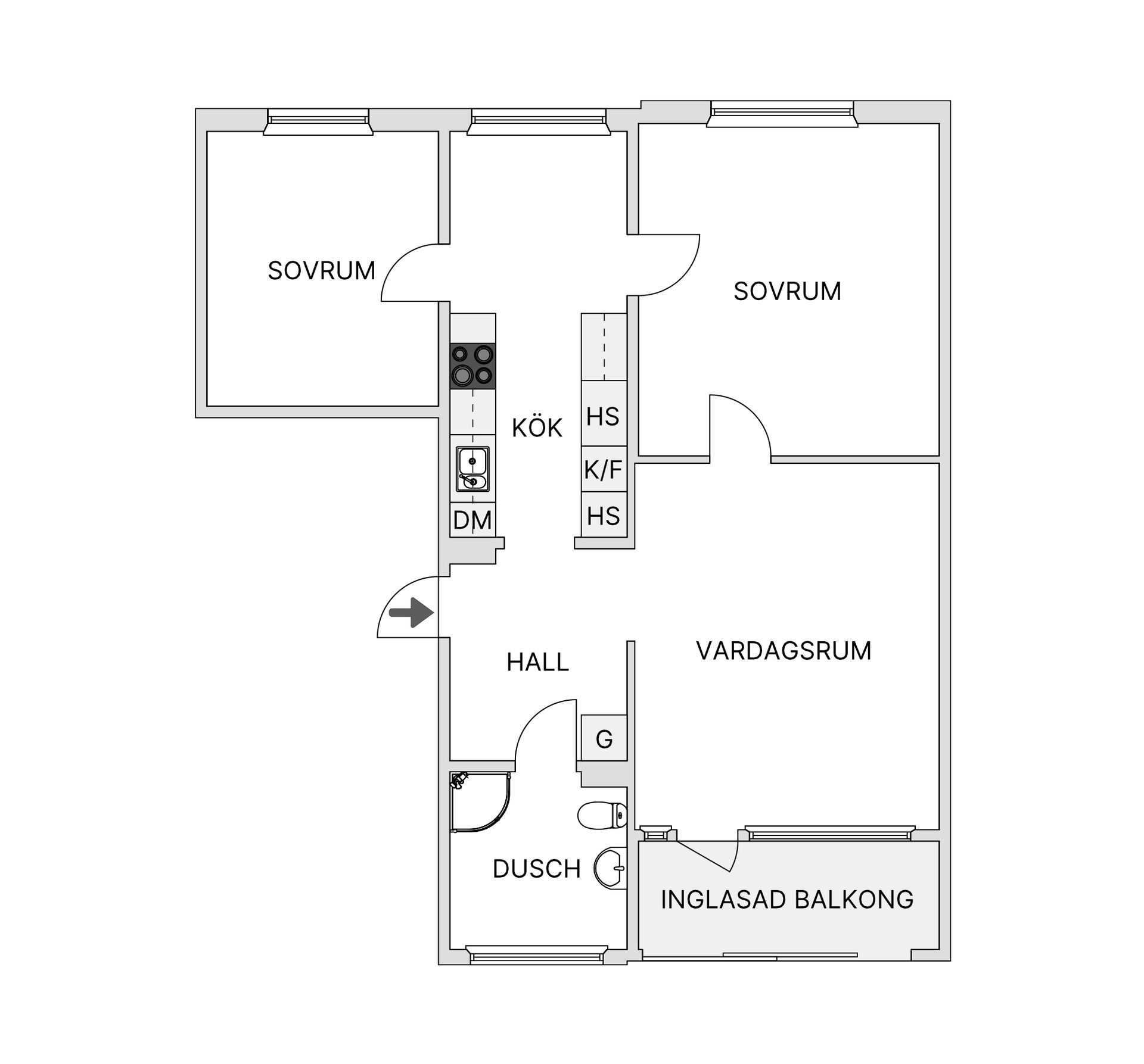 Bostadsrätt, Ekebygatan 13, Hisings Backa, Göteborg