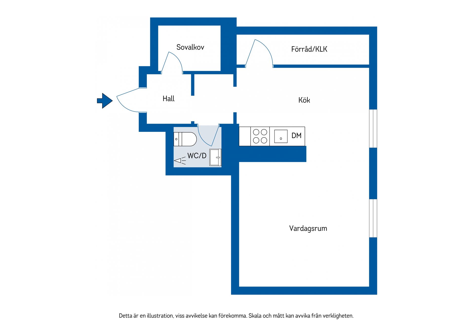 Bostadsrätt, Stengränd 5, Södermalm, Sundsvall