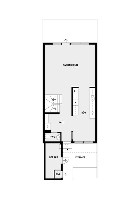 Radhus, Kopparvägen 90, Skarpäng, Täby