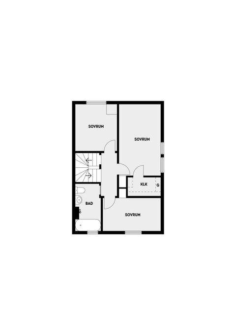 Radhus, Kopparvägen 90, Skarpäng, Täby