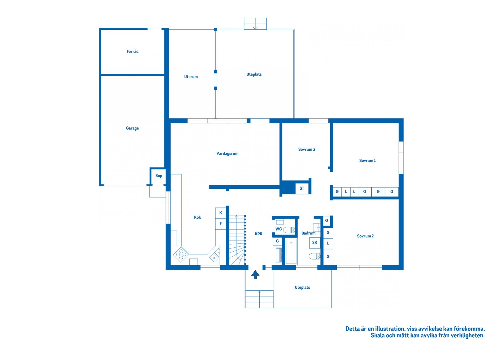Villa, Skogsvägen 17, Valla, Katrineholm