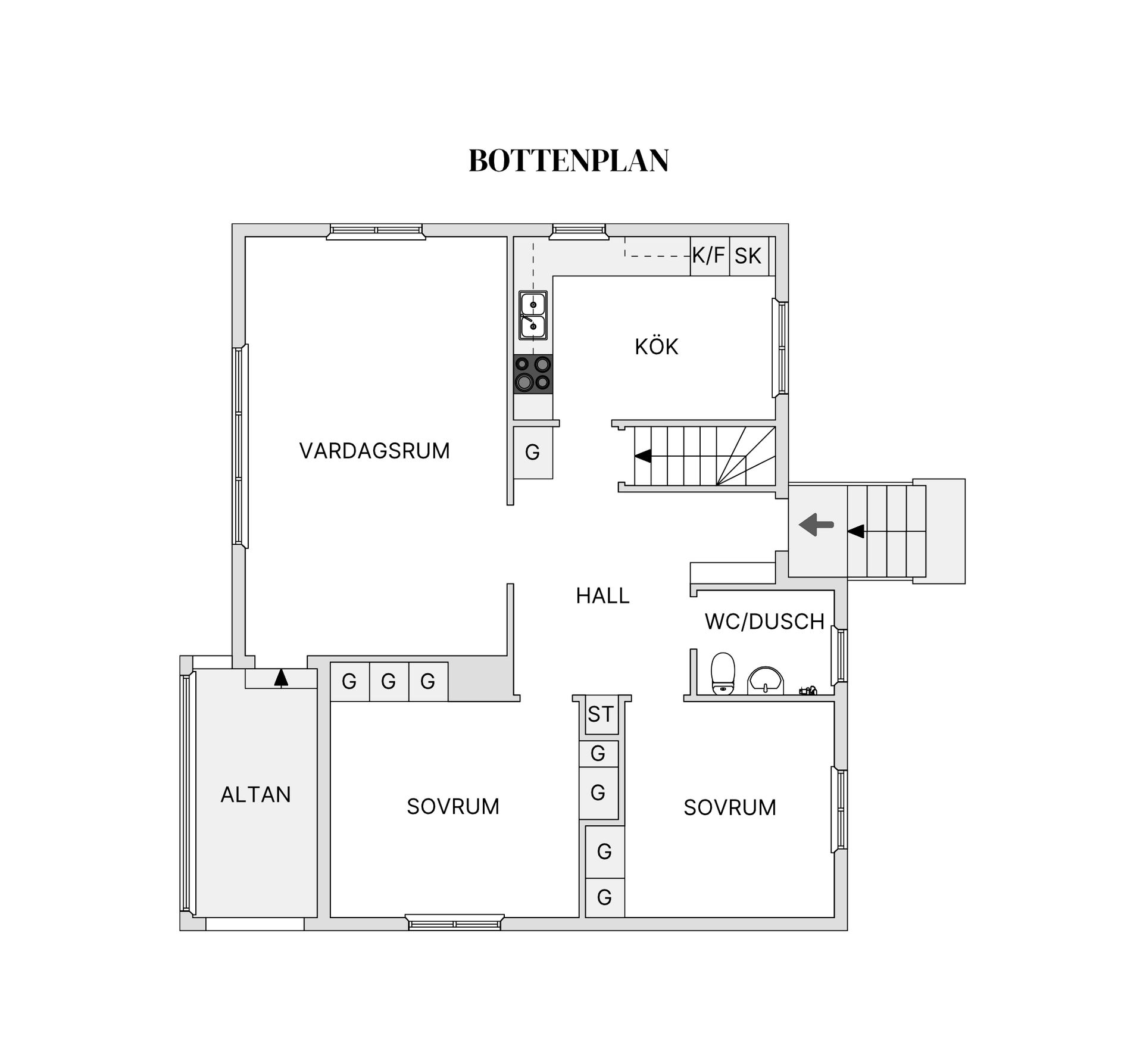 Villa, Långgatan 1, Timmersdala, Skövde