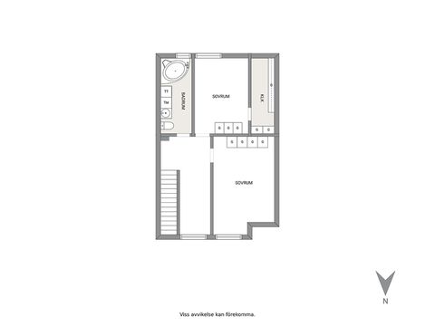 Bostadsrätt, Lillgatan 12, Liljeholmen, Jönköping