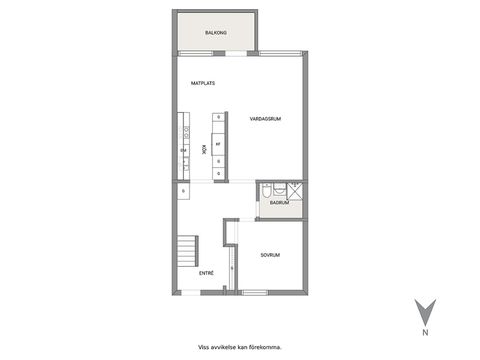 Bostadsrätt, Lillgatan 12, Liljeholmen, Jönköping