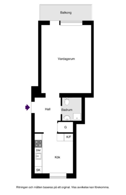 Bostadsrätt, Geijersgatan 23B, Luthagen, Uppsala