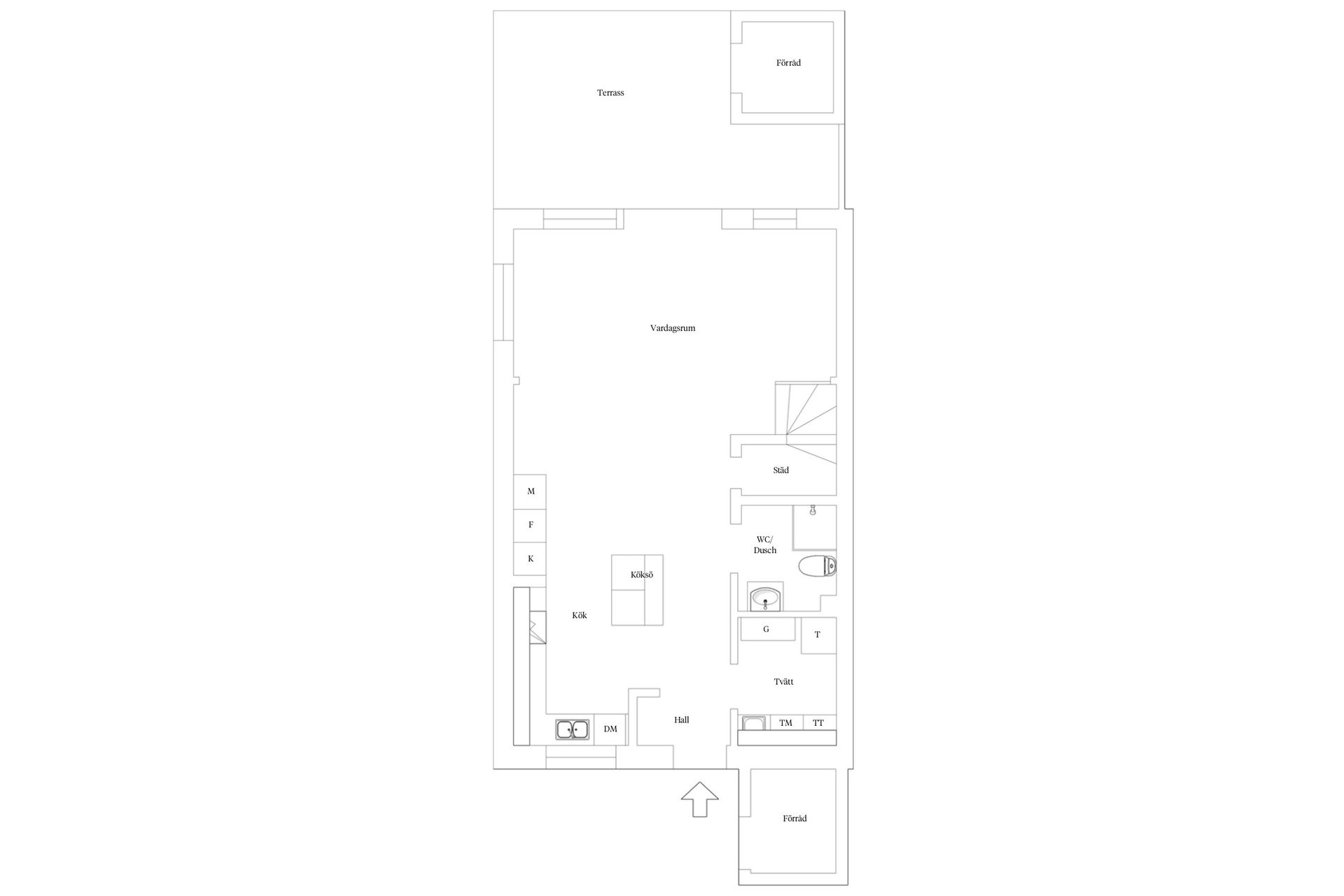 Radhus, Räfsgatan 26A, Kalkbrottet, Malmö
