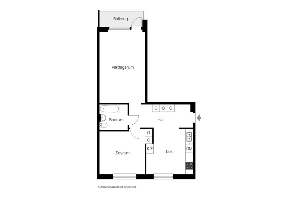 Bostadsrätt, Murbergsvägen 21, Murberget, Härnösand