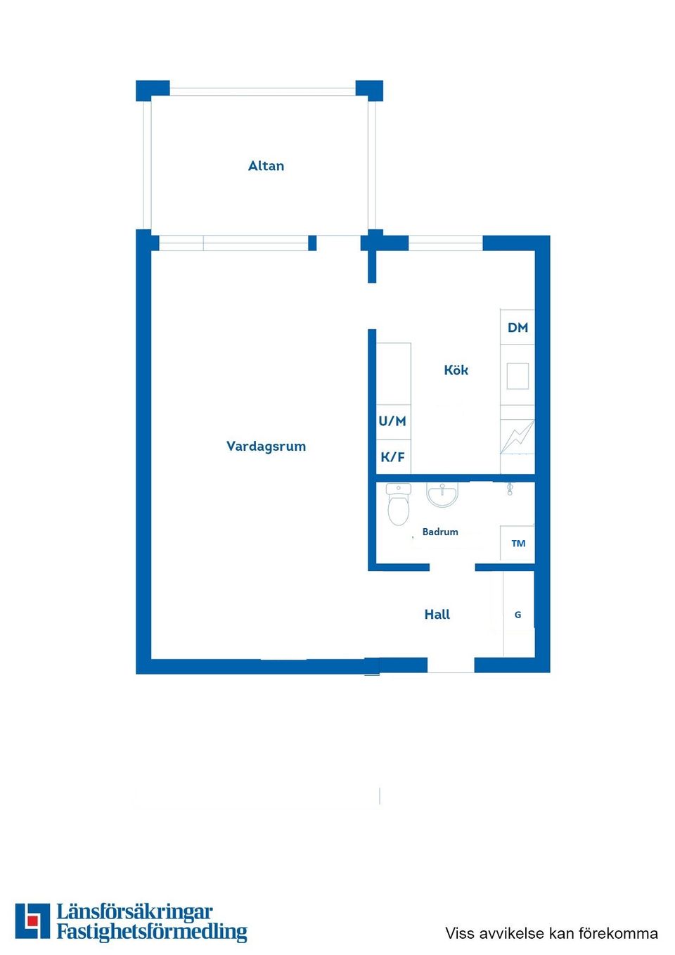 Bostadsrätt, Lärkgatan 3B, Ulricehamn