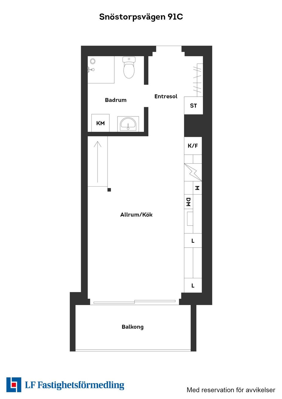 Bostadsrätt, Snöstorpsvägen 91C, Öster, Halmstad