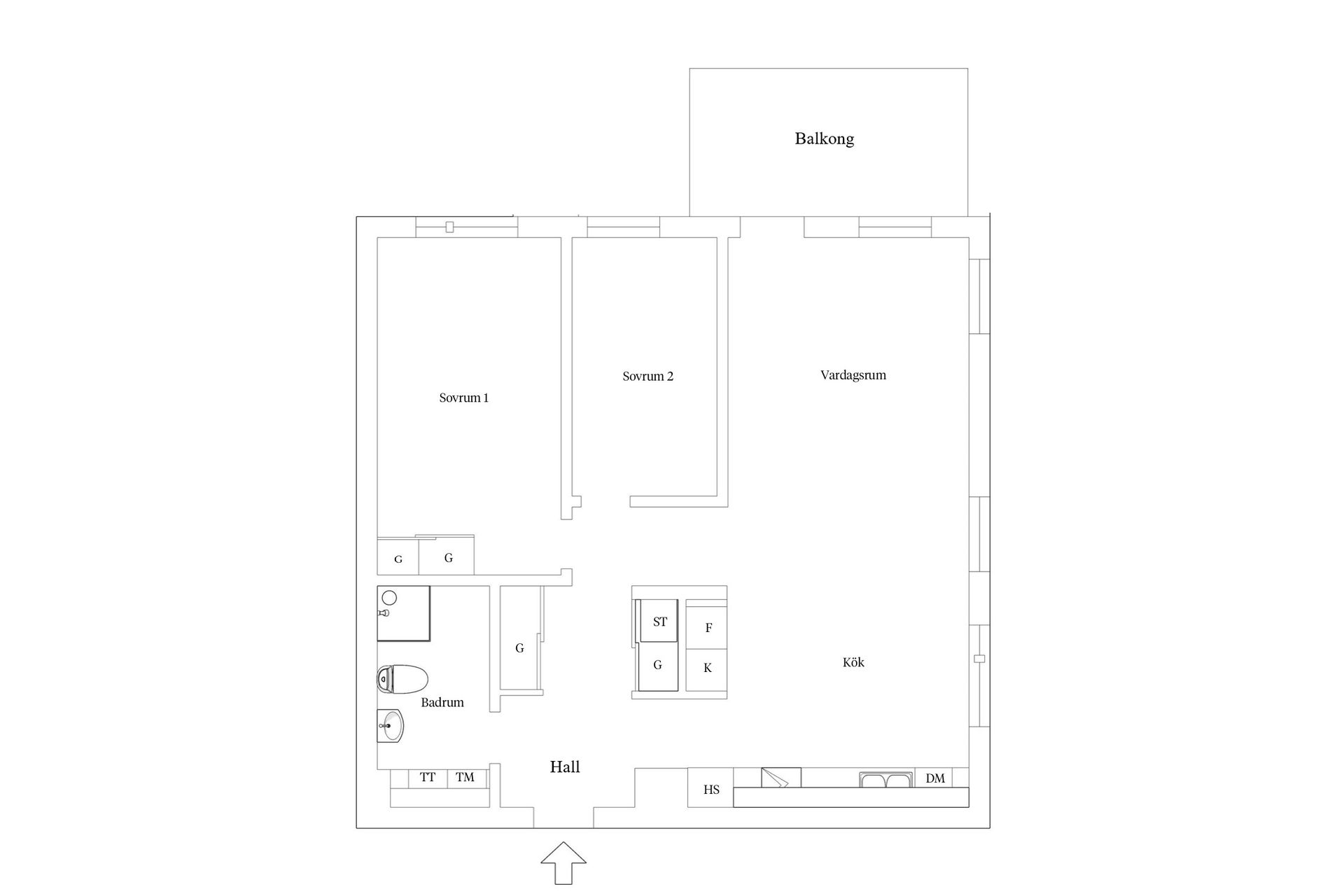 Bostadsrätt, Nockeby backe 6, Bromma - Nockebyhov, Stockholm