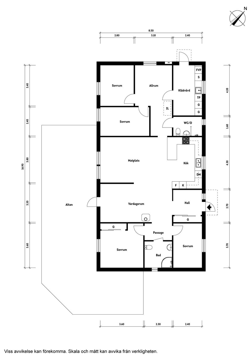Villa, Kärrbogata 36, Hemsjö, Alingsås