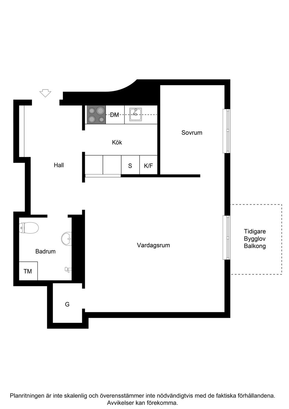 Bostadsrätt, Vattugatan 14A, 1 tr, Centrala Sundbyberg, Sundbyberg