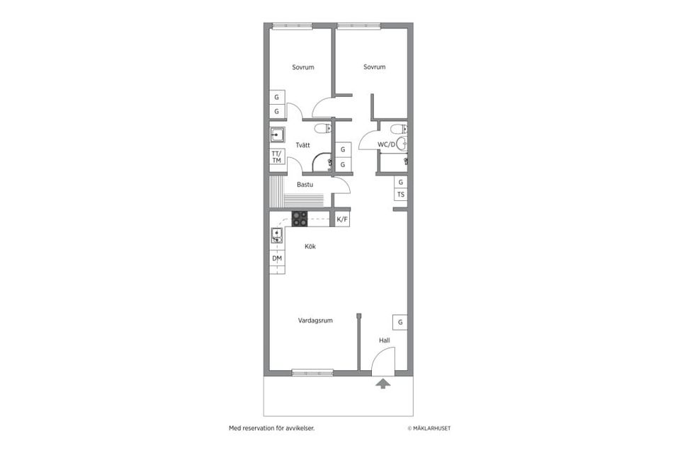 Bostadsrätt, Vemdalsskalet Nya Landsvägen 44 G, Vemdalsskalet, Härjedalen