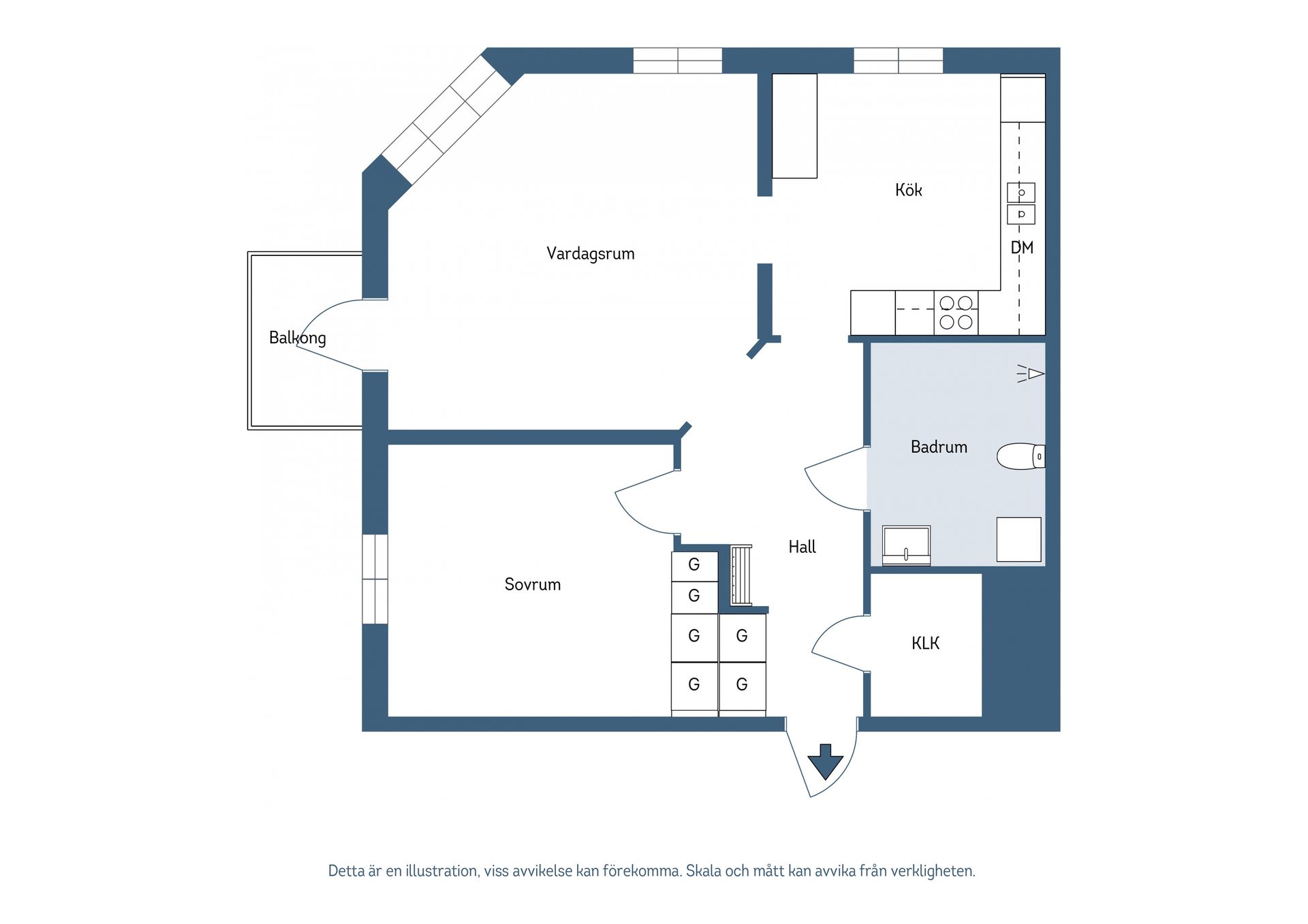 Bostadsrätt, Södra Trängallén 8, Trängen, Skövde