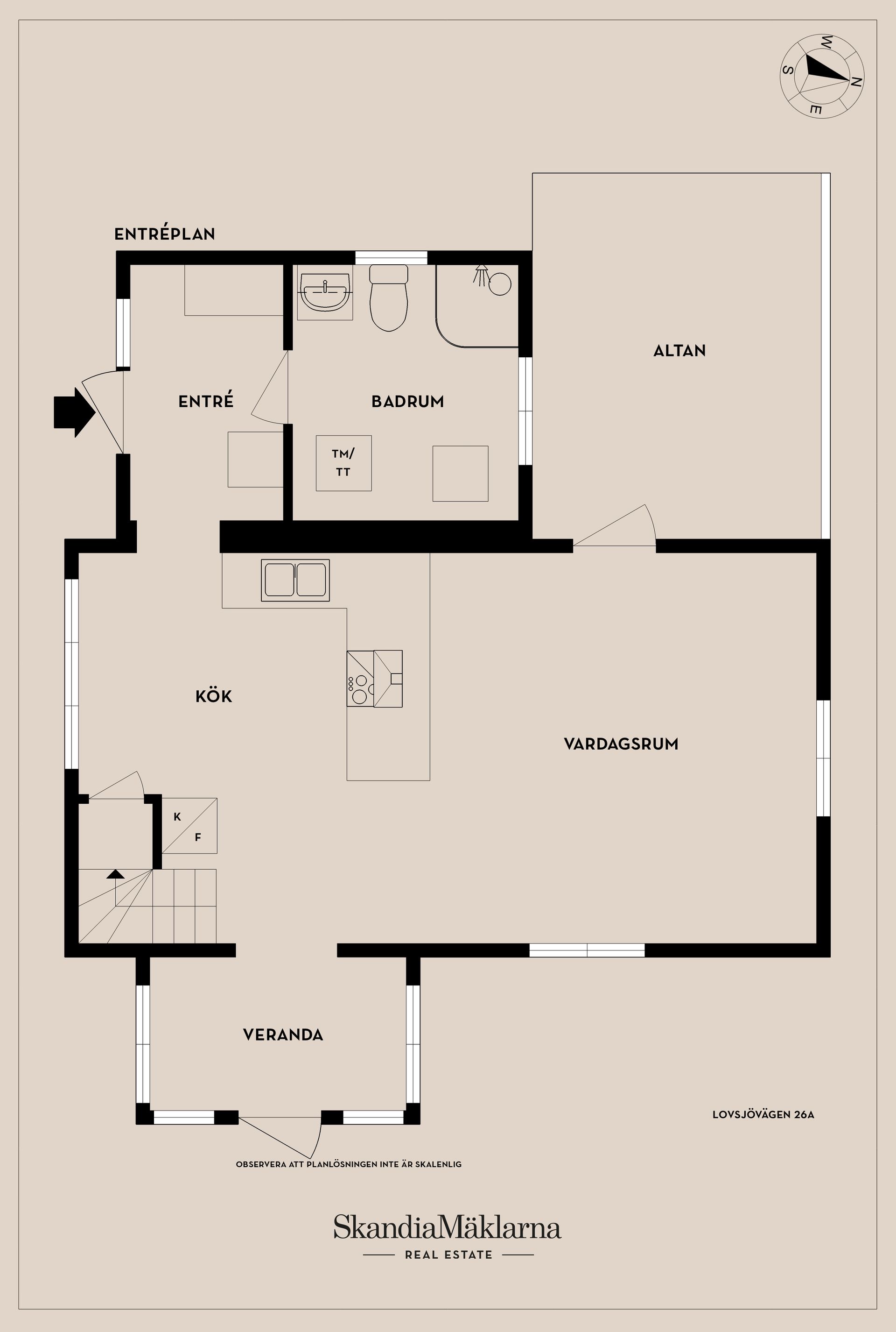 Villa, Lovsjövägen 26A, Jönköping