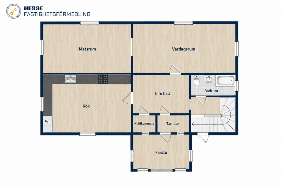 Villa, Djäknegatan 9, Hagalund, Borlänge