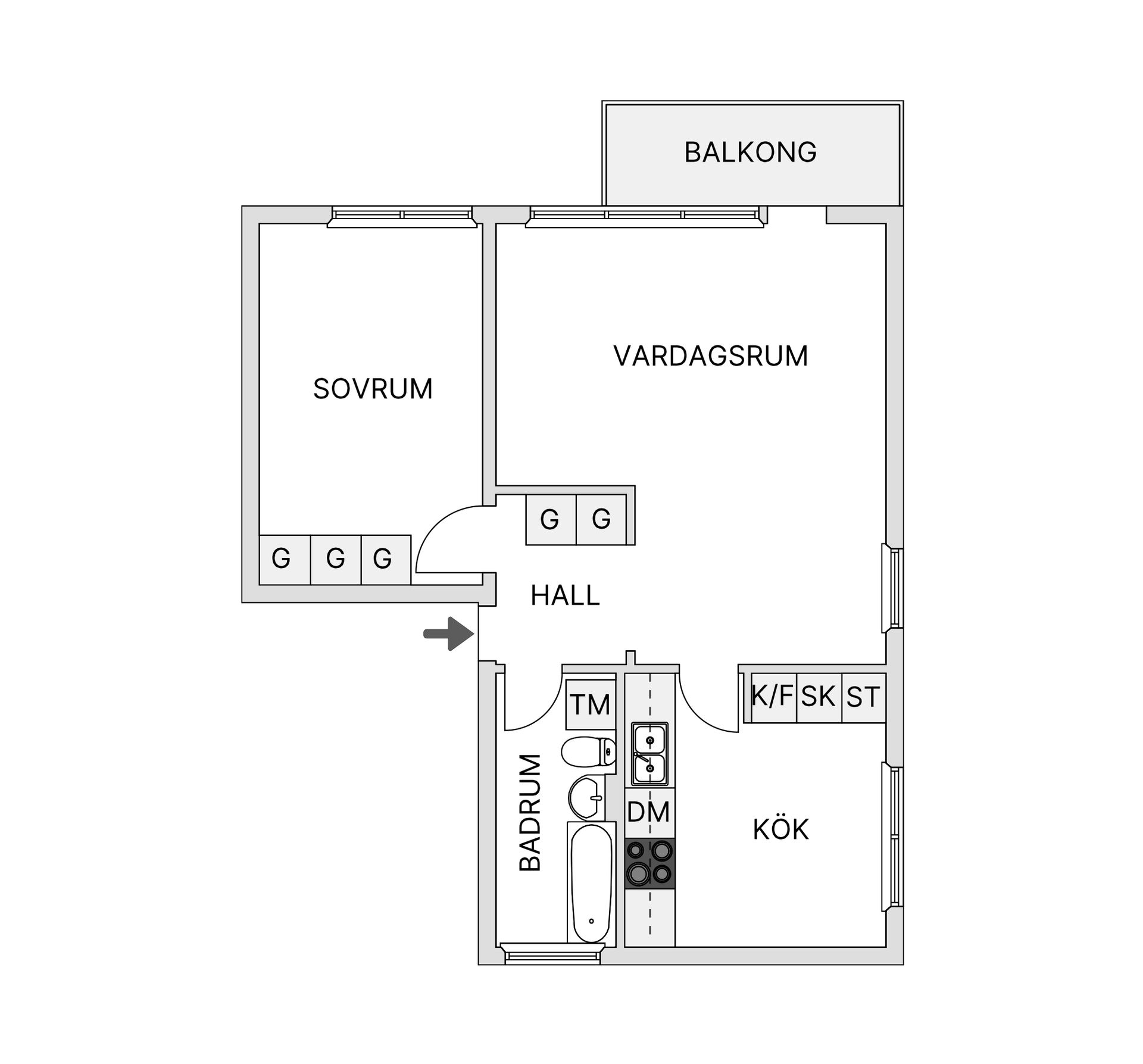 Bostadsrätt, Ljuskärrsvägen 88, Saltsjöbaden / Ljuskärrsberget, Nacka