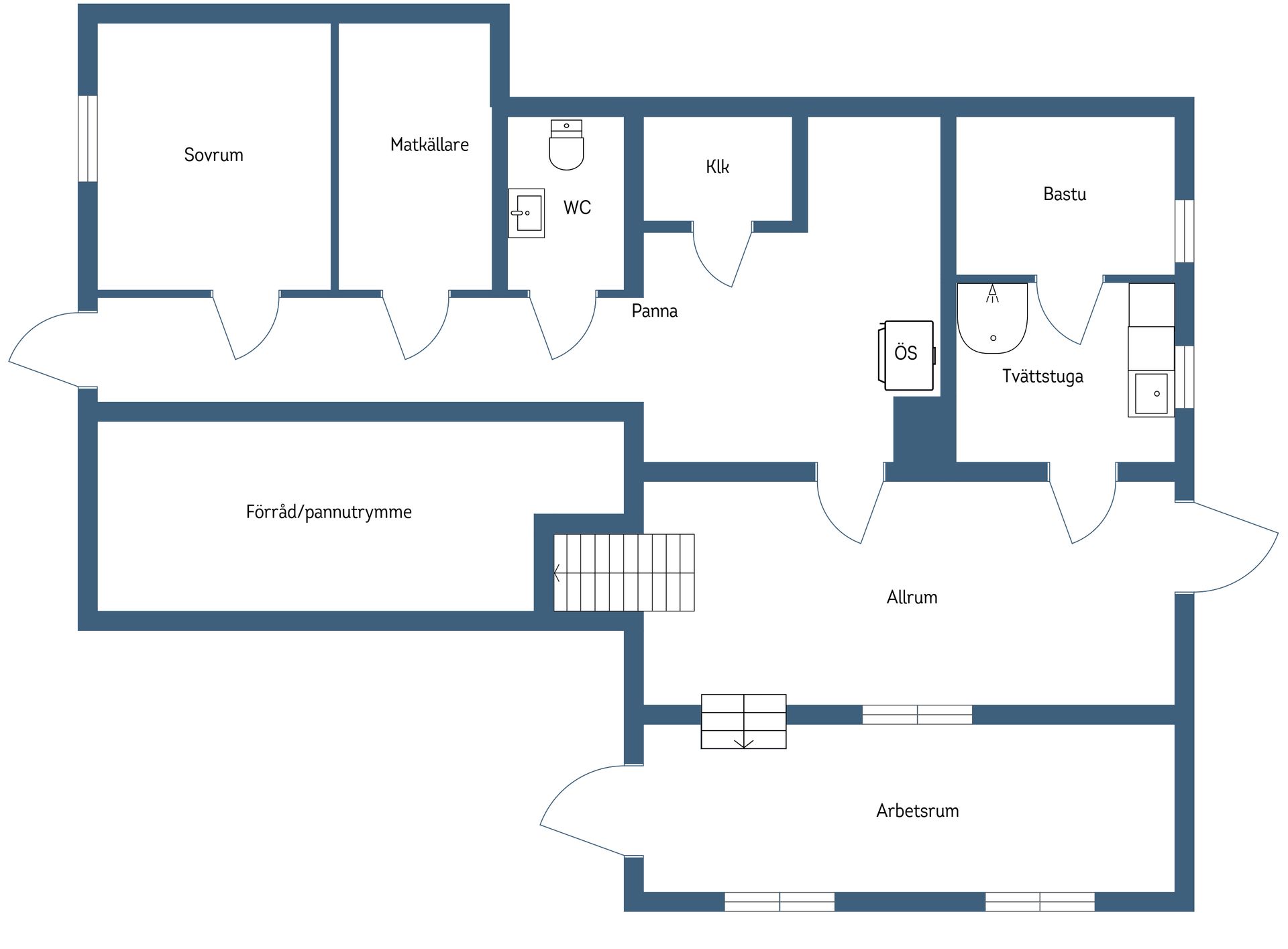 Villa, Trumpetarevägen 8, Tattby, Nacka