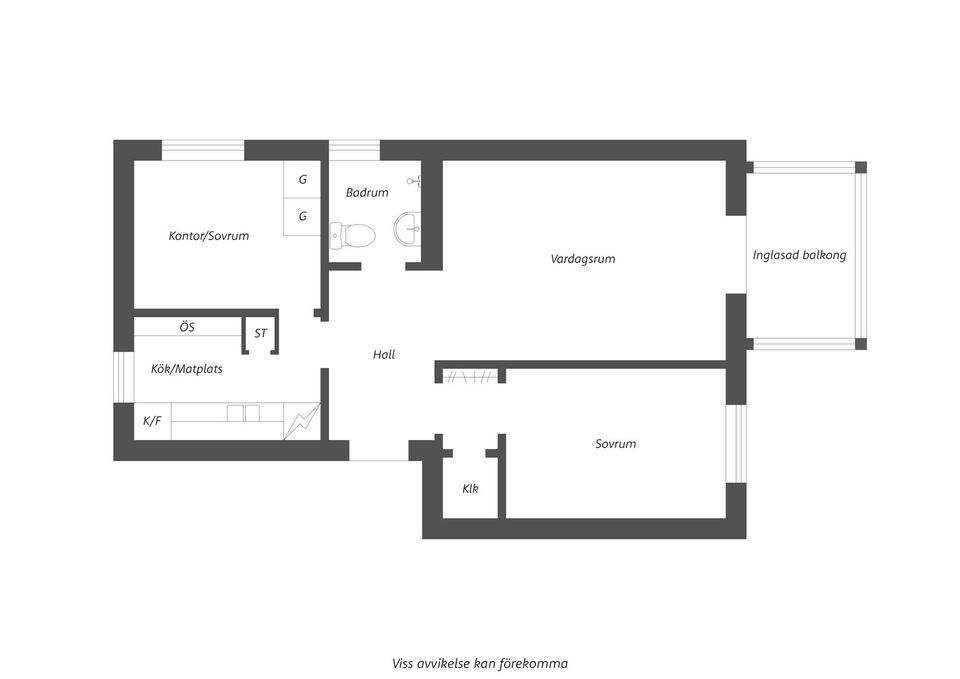 Bostadsrätt, Värmlandsgatan 5B, Parkstaden, Borås