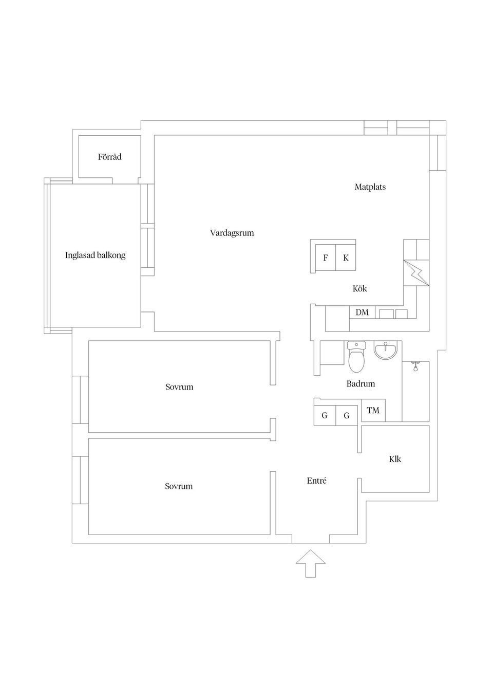 Bostadsrätt, Klunkens Backe 5, Berga, Kalmar