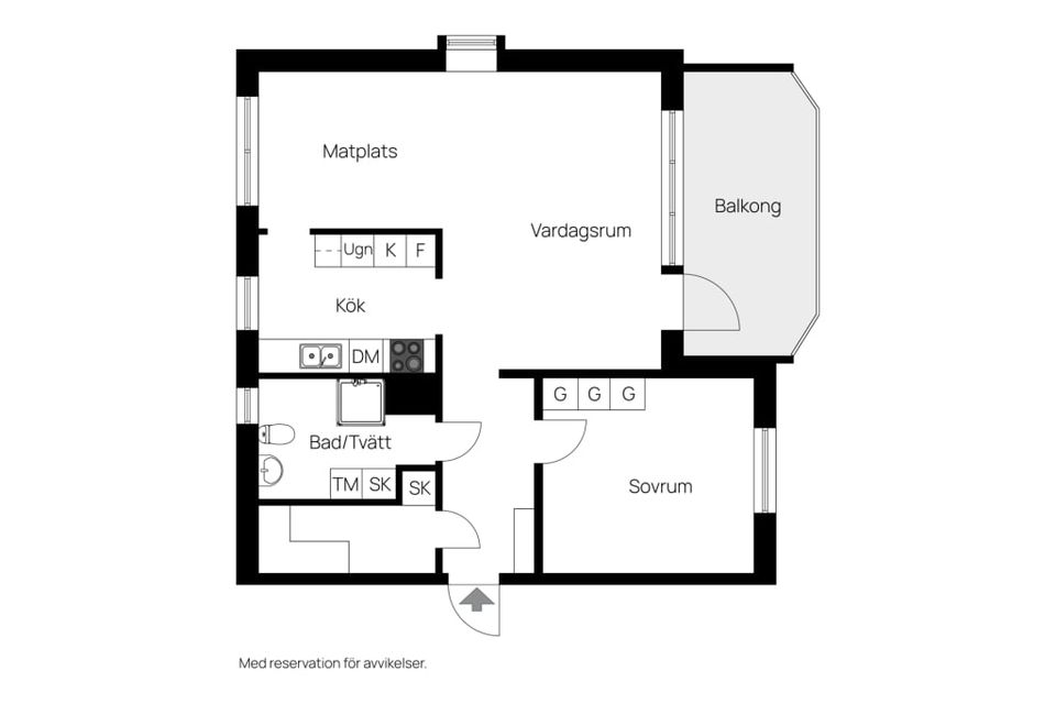 Bostadsrätt, Södergatan 14, Märsta - Centralt, Sigtuna