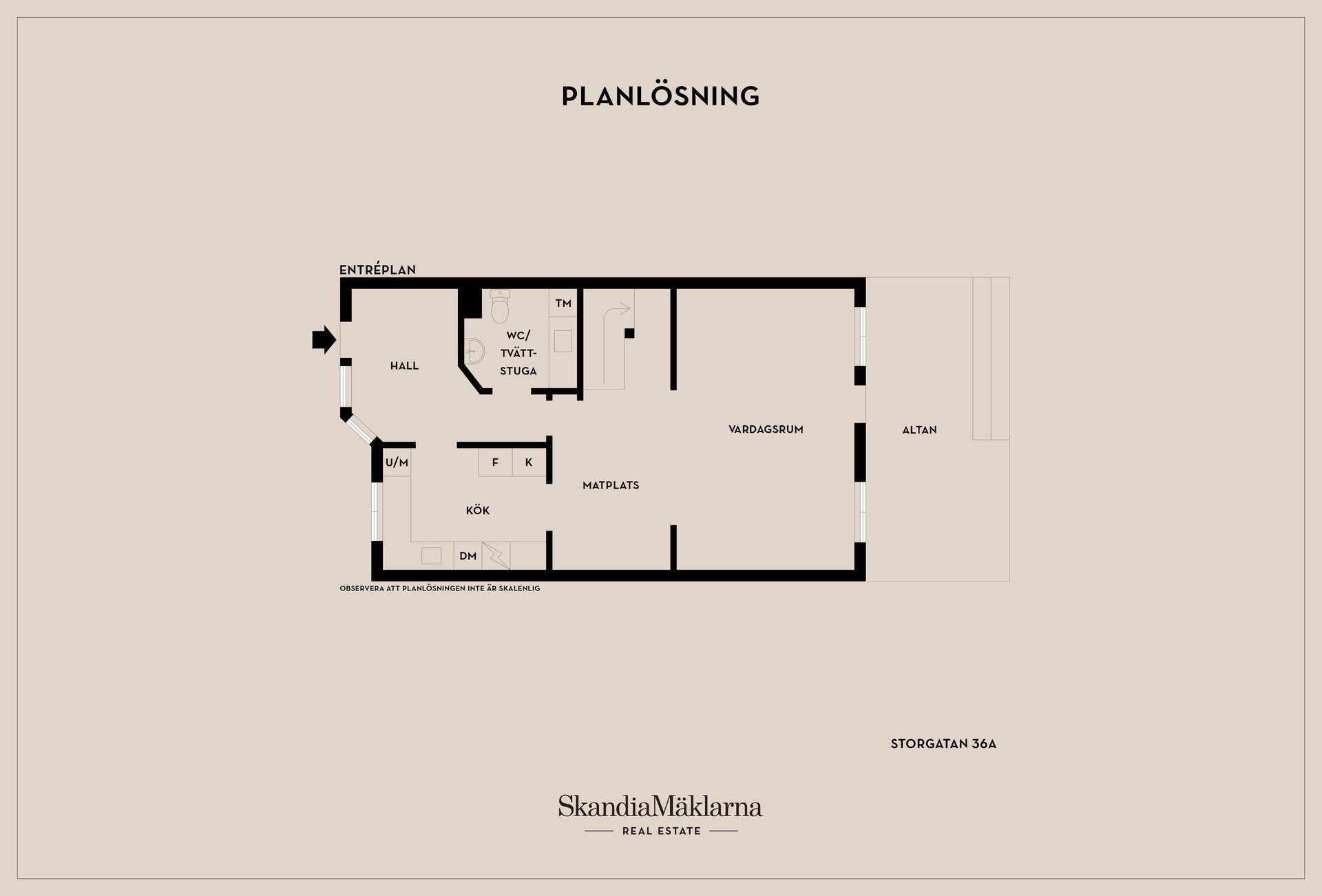 Bostadsrätt, Storgatan 36A, Gamla Torshälla, Eskilstuna