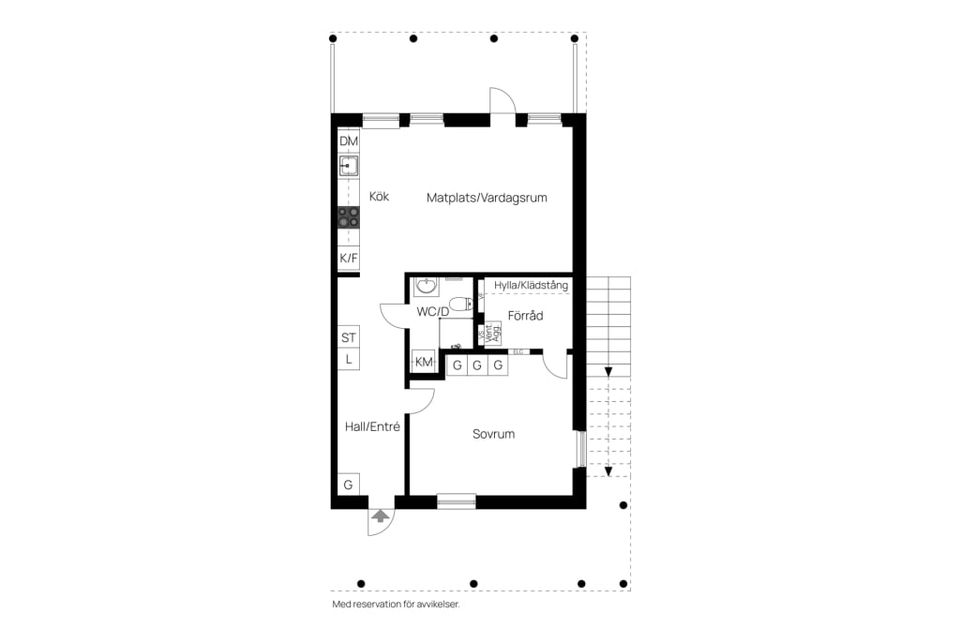 Bostadsrätt, Gårdsåkersvägen 66, Tvååker, Varberg