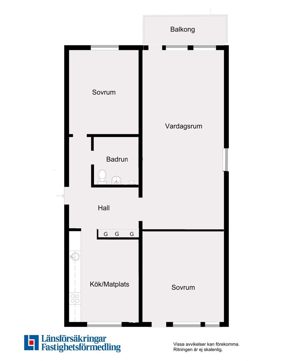 Bostadsrätt, Baldergatan 5, Sigtuna