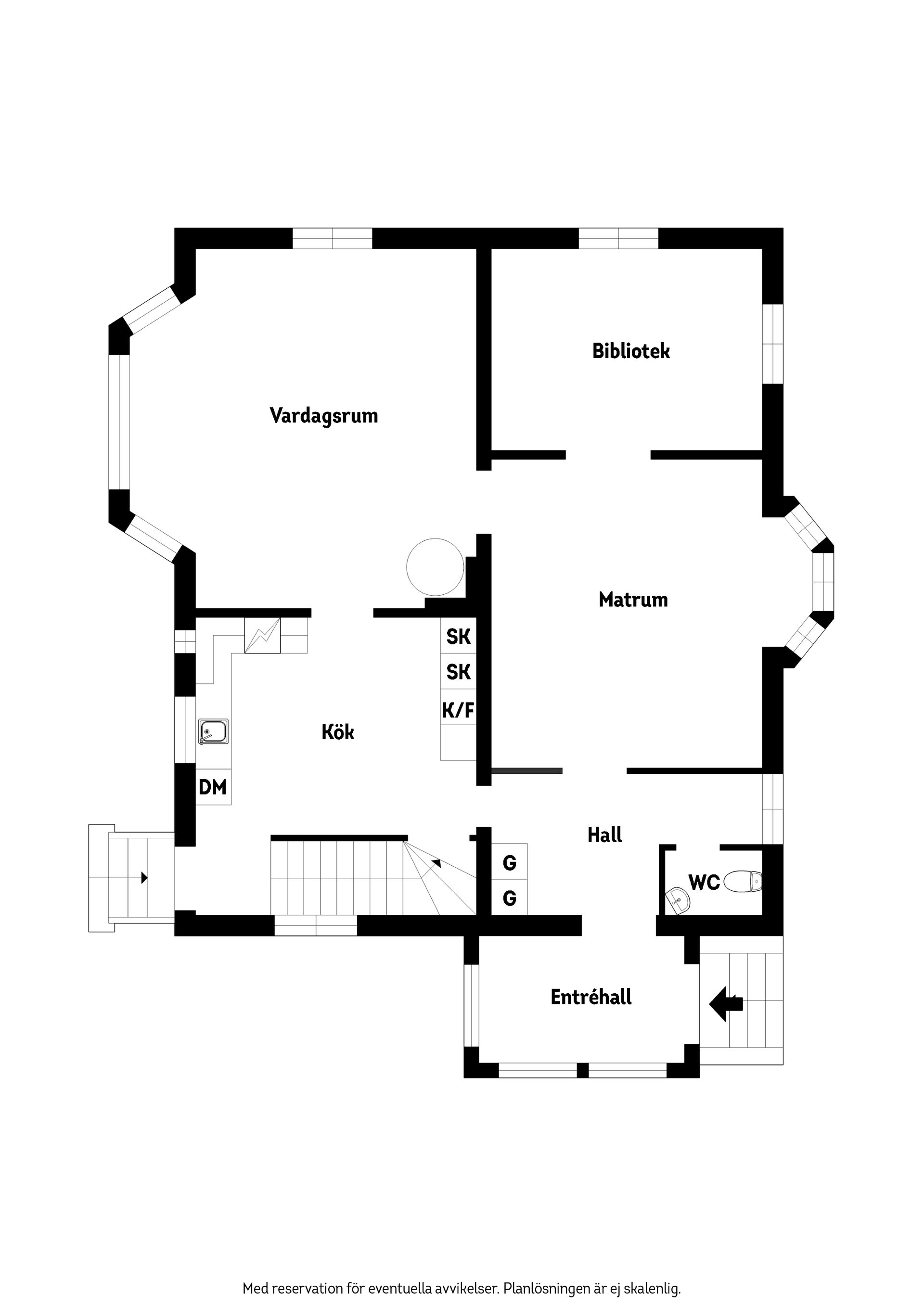 Villa, Bokvägen 30, Egna Hem, Kristianstad