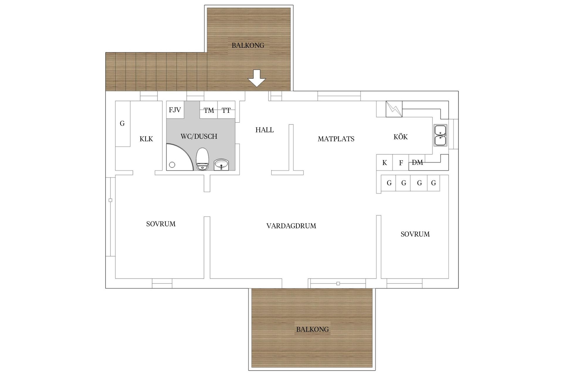 Bostadsrätt, Jupitervägen 42D, Östra Lugnet, Växjö