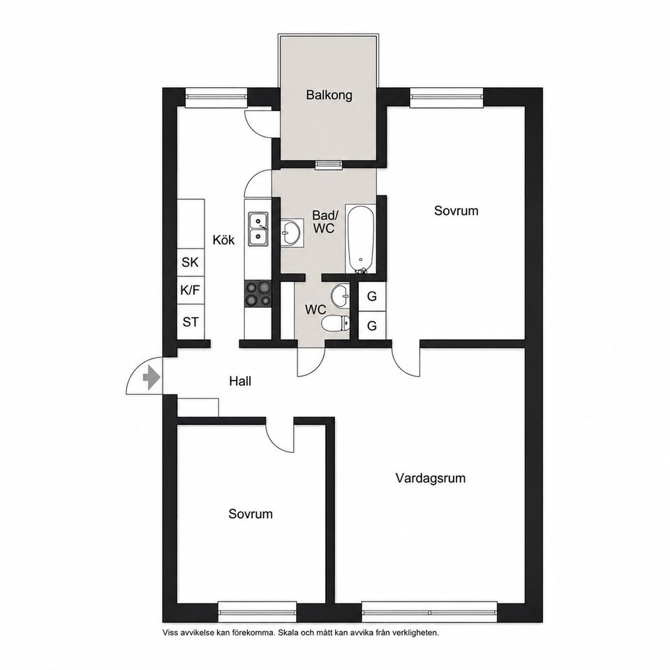 Bostadsrätt, Morkullegatan 50, Råby, Västerås