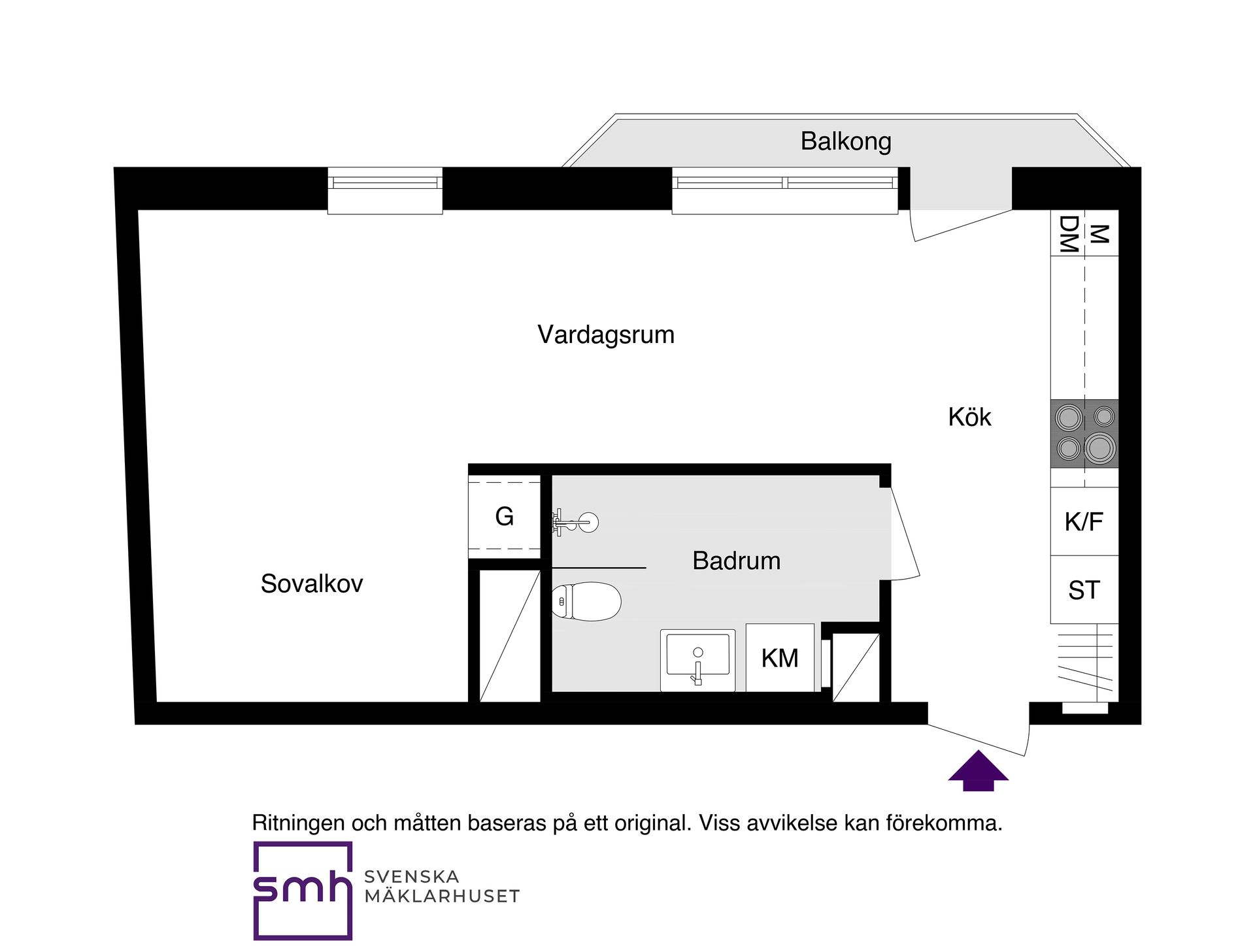 Bostadsrätt, Slåttervägen 6, Ulriksdal, Solna