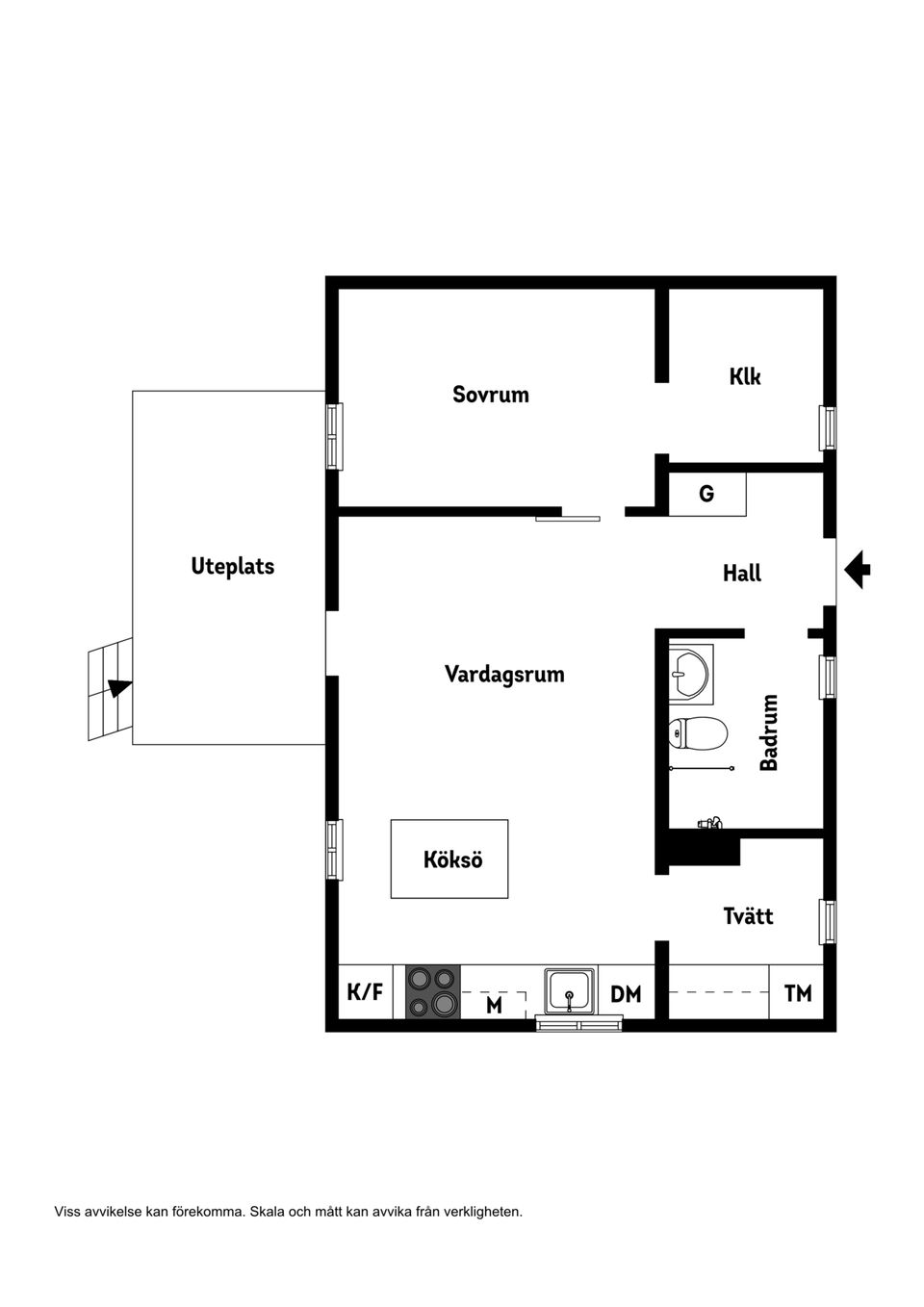 Bostadsrätt, Kaptensvägen 15C, Barkarby, Järfälla