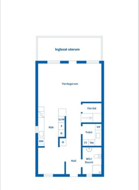 Bostadsrätt, Valthornsvägen 2B, Tröinge Ängar, Falkenberg