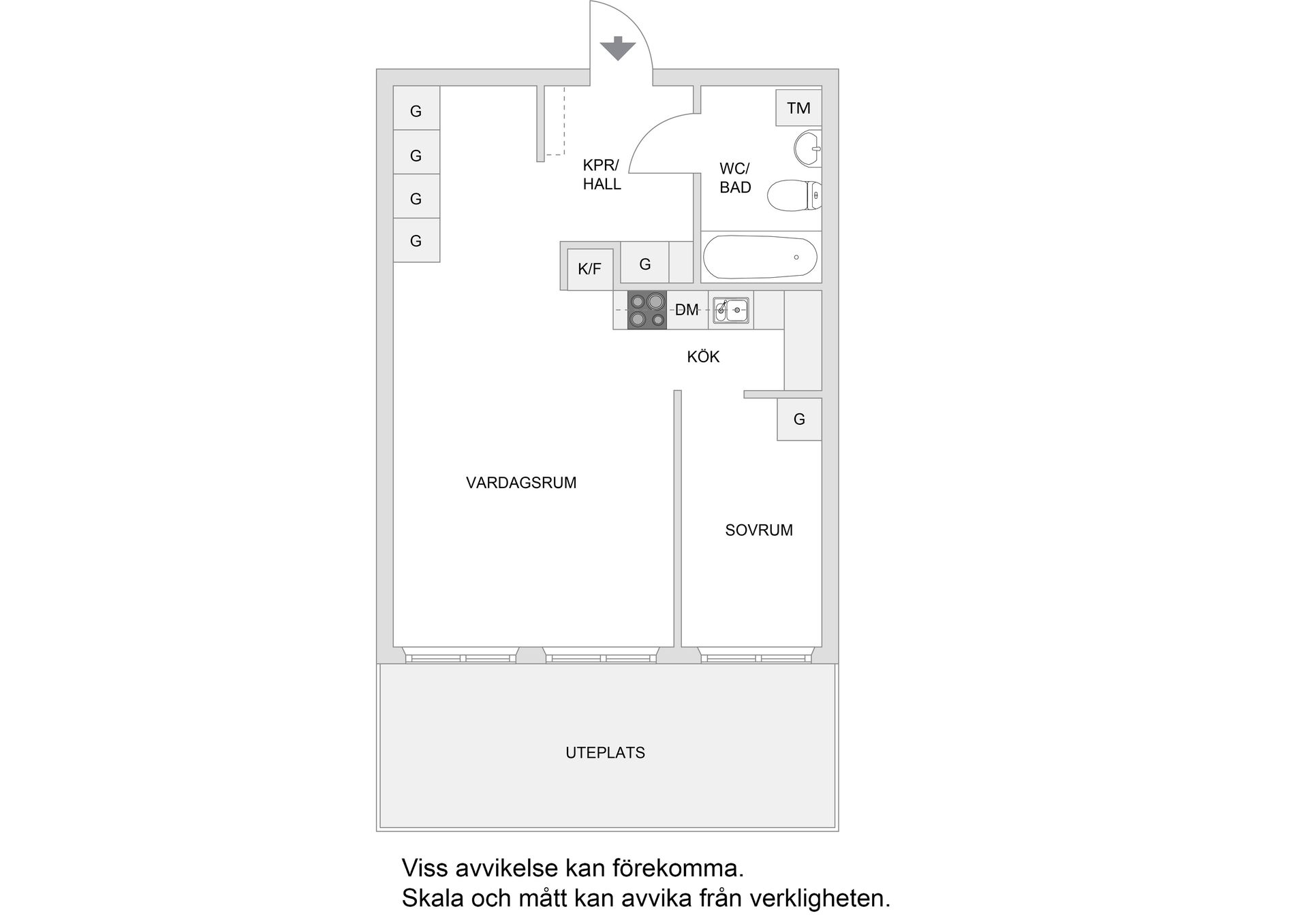 Bostadsrätt, Svärdlångsvägen 19A, Årsta, Stockholm