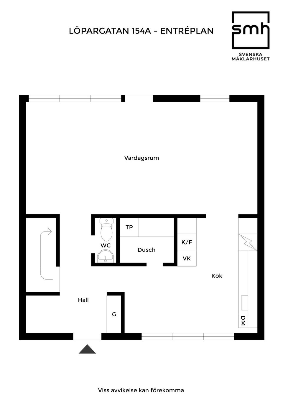 Bostadsrätt, Löpargatan 154A, Tornet, Landskrona