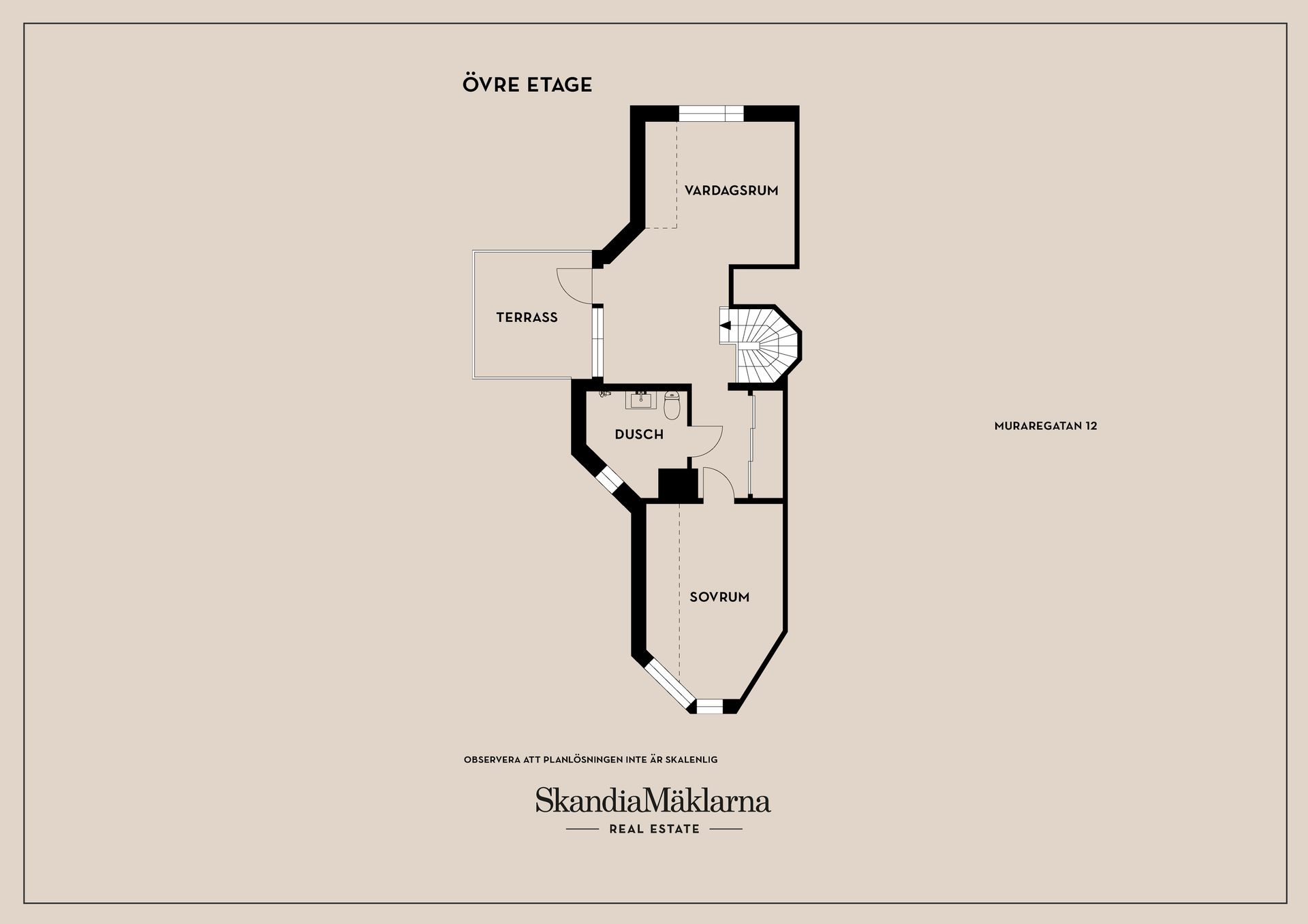 Bostadsrätt, Muraregatan 12, Kvarnberget, Karlstad