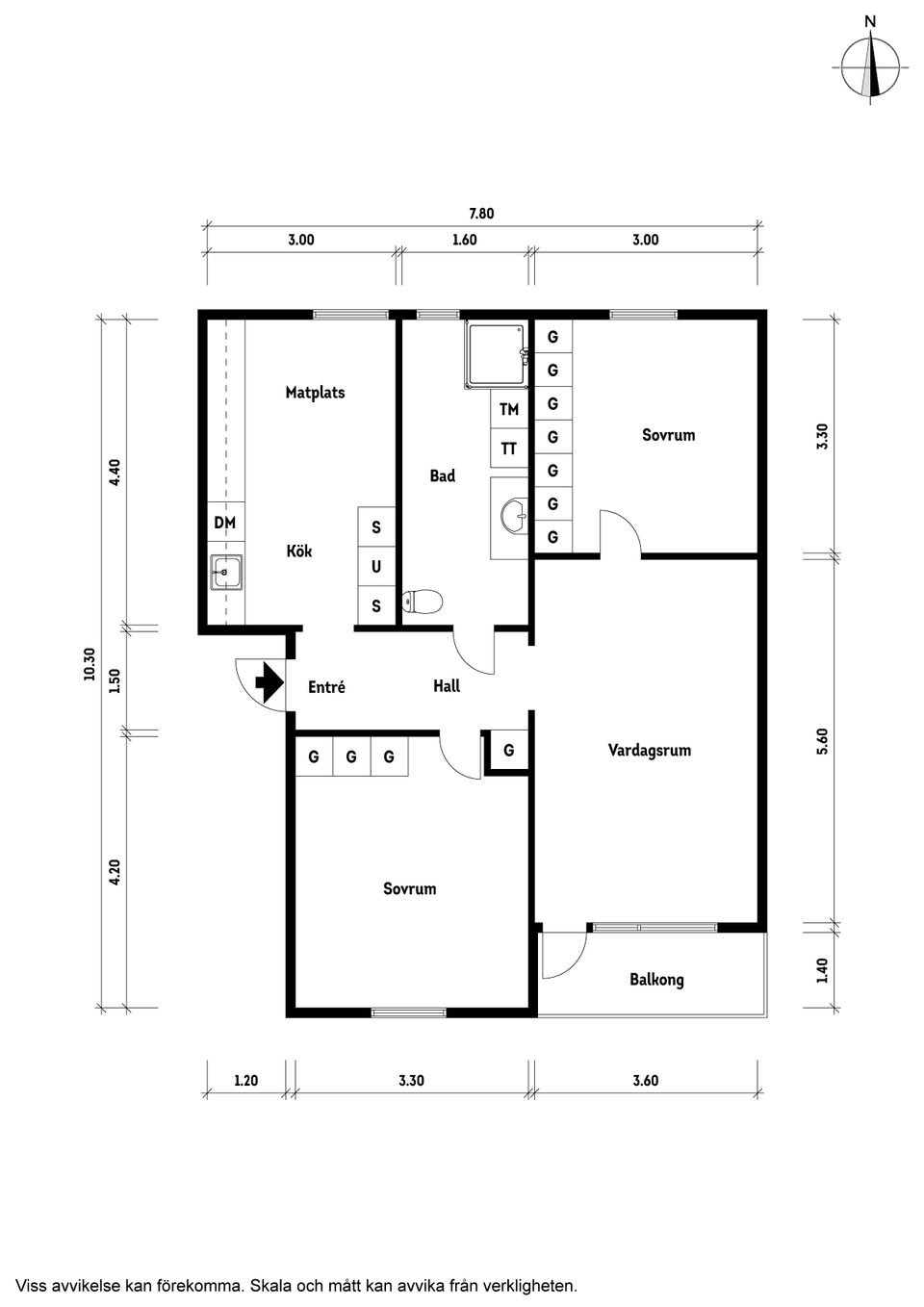 Bostadsrätt, Östra Solgatan 4C, Klippan