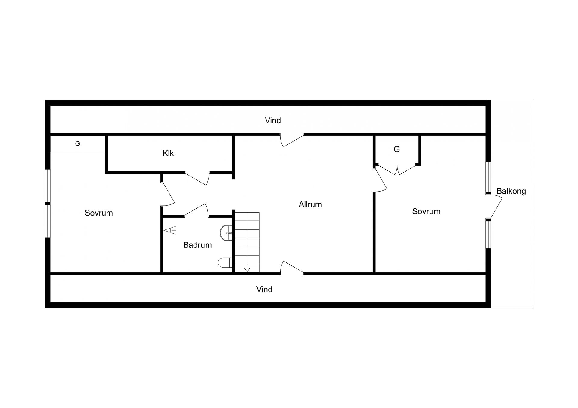 Villa, Nygatan 20B, Träslöv, Varberg