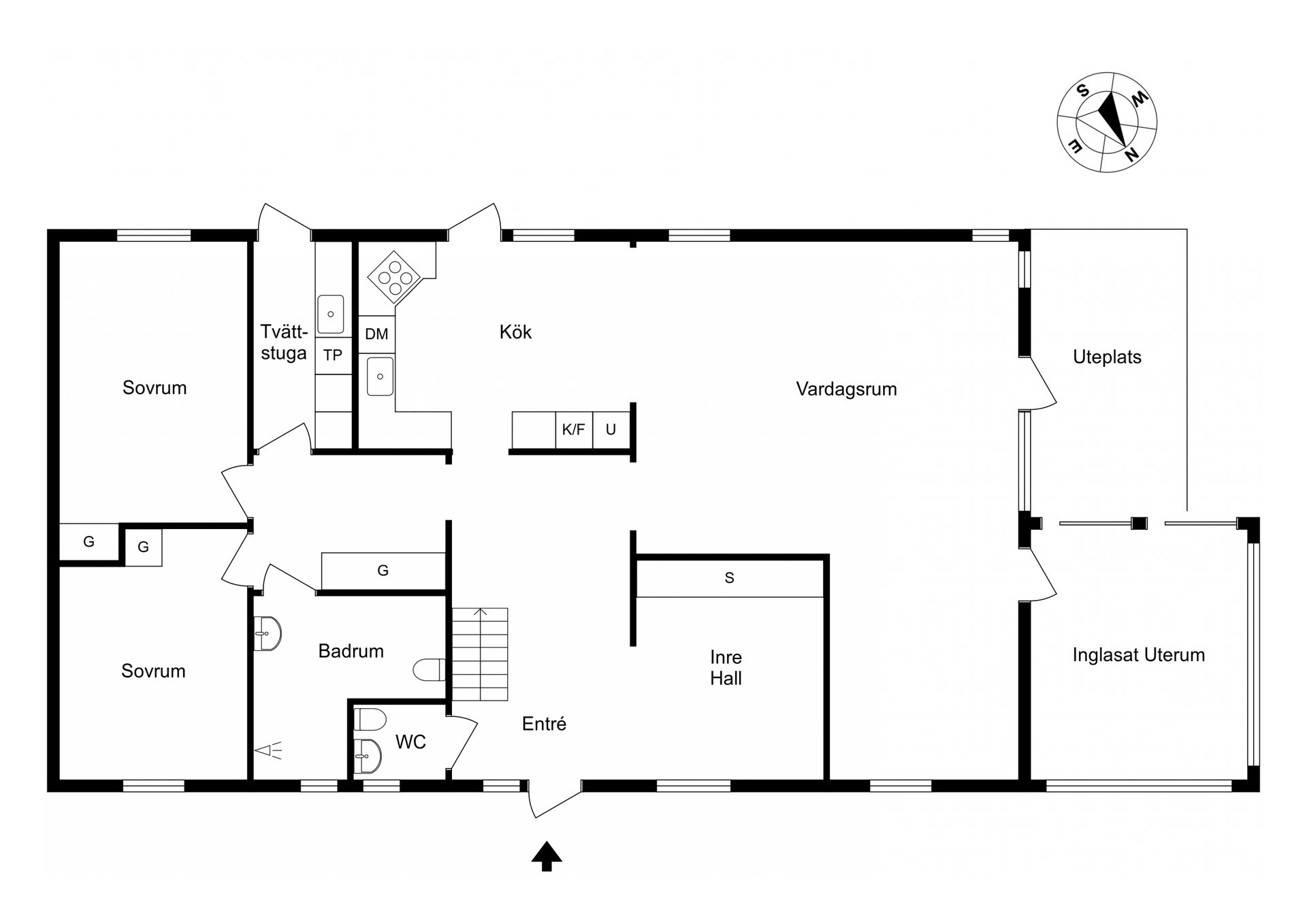 Villa, Nygatan 20B, Träslöv, Varberg