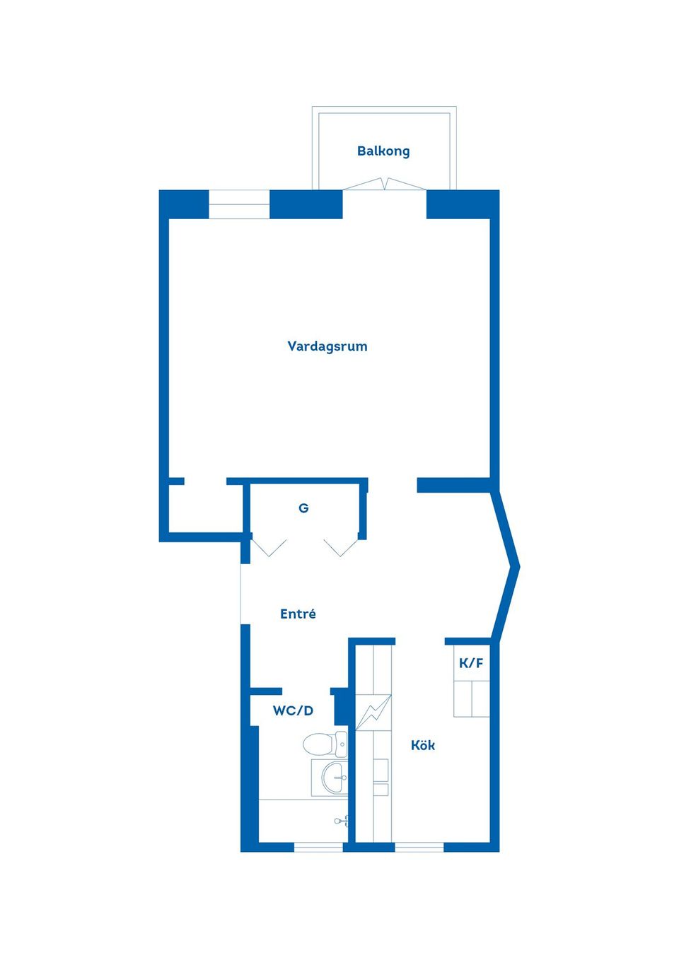Bostadsrätt, Larslundavägen 8A, Strängnäs Centrum, Strängnäs