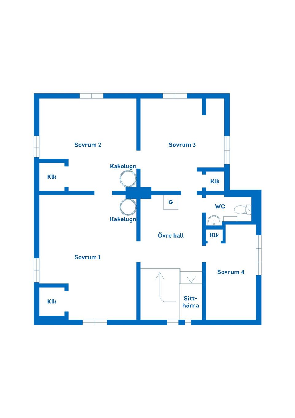 Villa, Sockenvägen 10, Mellösa, Flen
