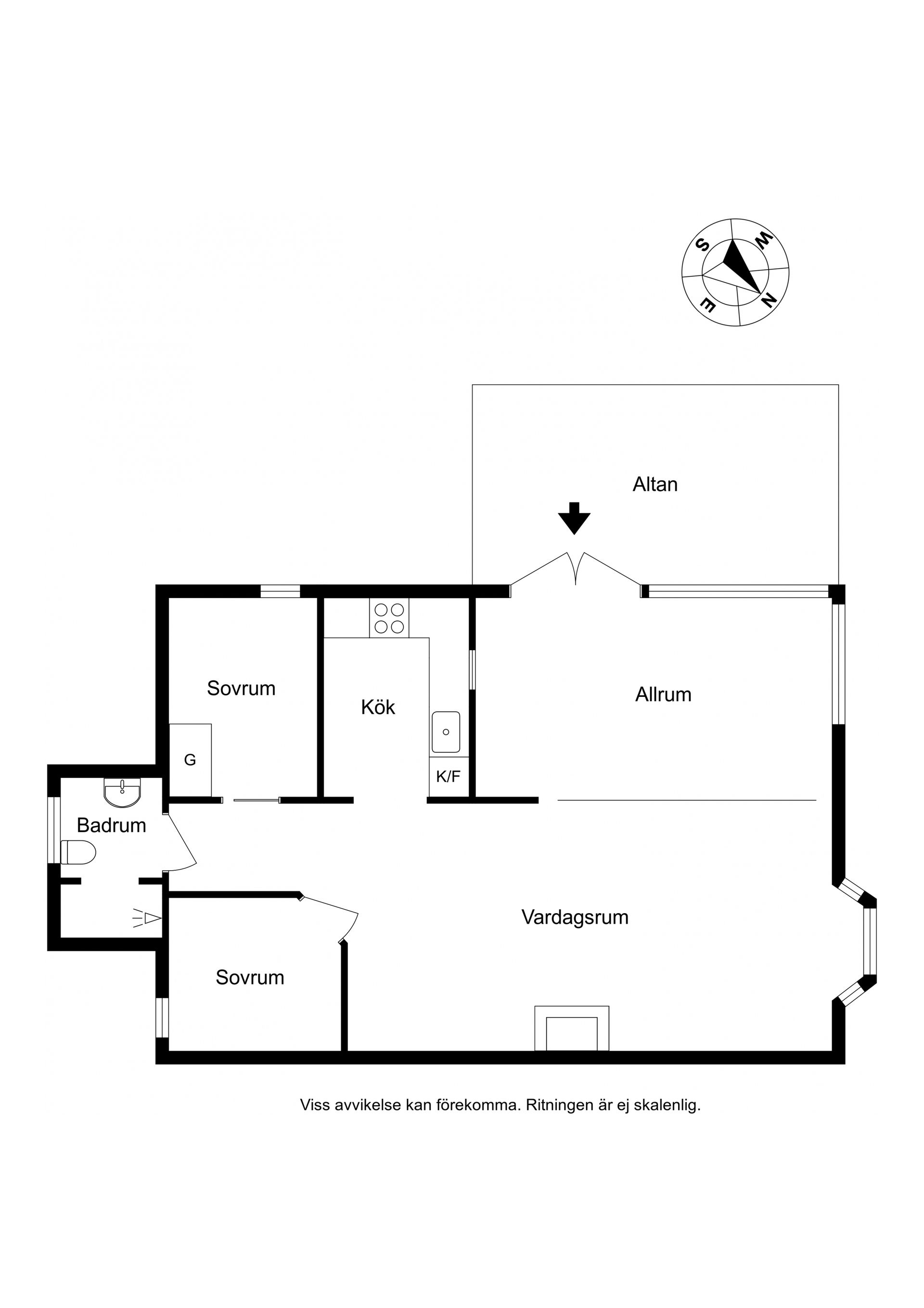 Villa, Bråtås 4, Åkulla, Varberg
