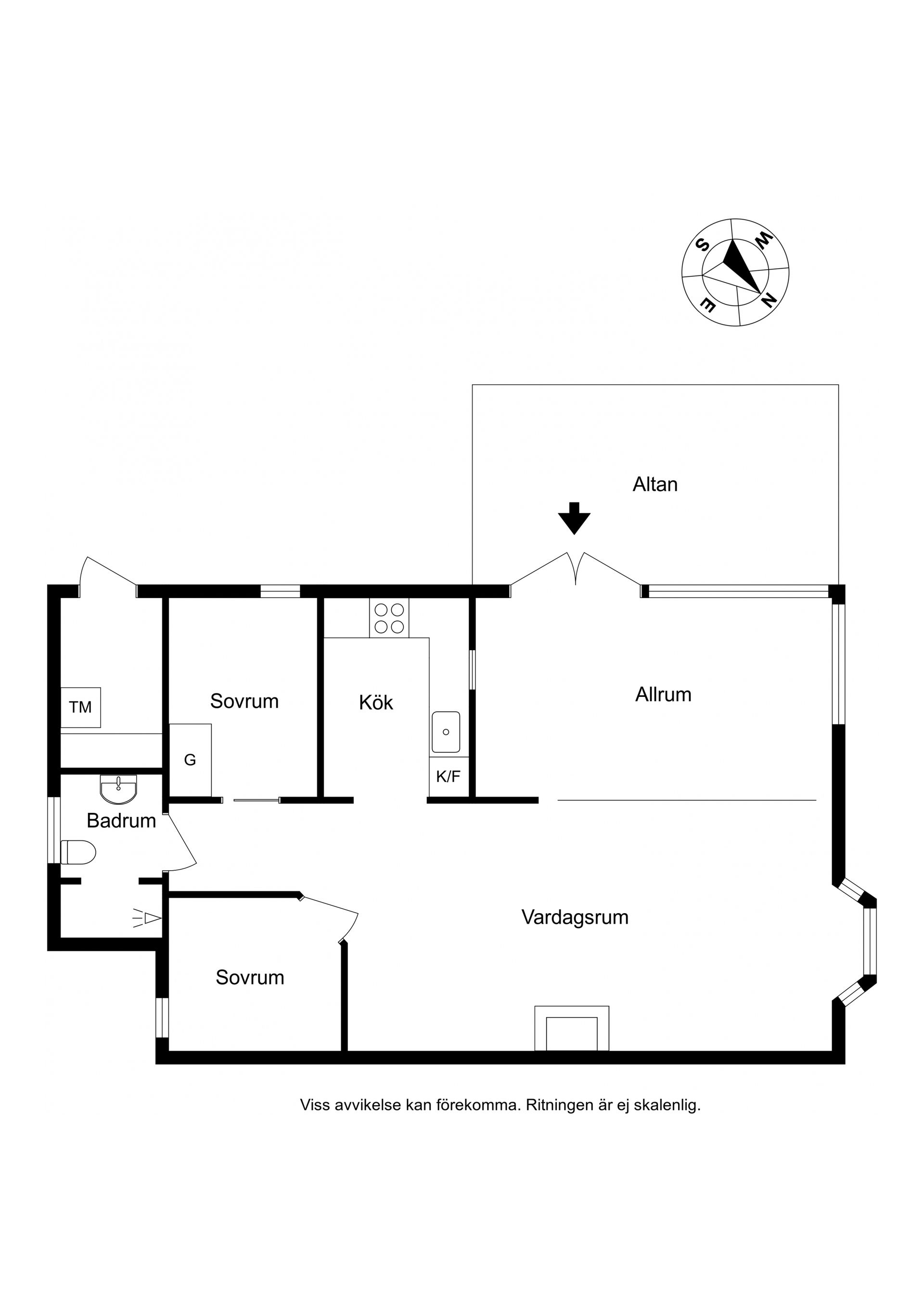 Villa, Bråtås 4, Åkulla, Varberg