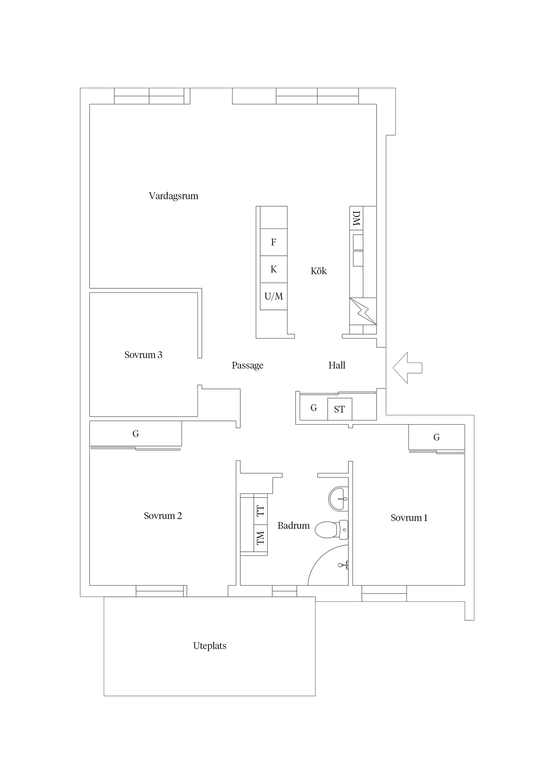 Bostadsrätt, Skyttelgatan 6, Kungsängen, Uppsala