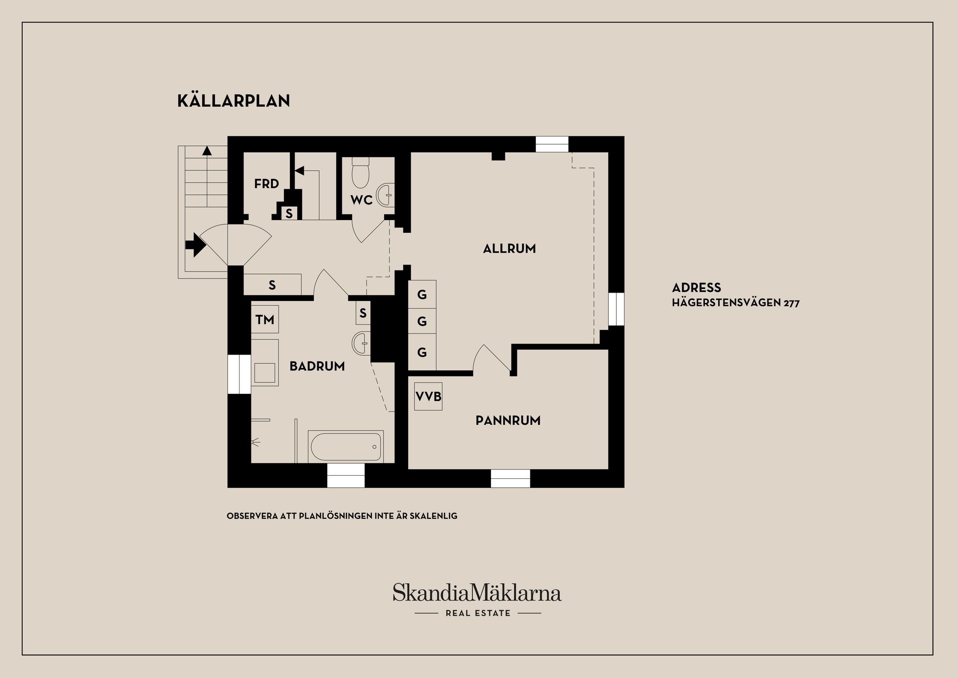 Villa, Hägerstensvägen 277, Mälarhöjden, Stockholm