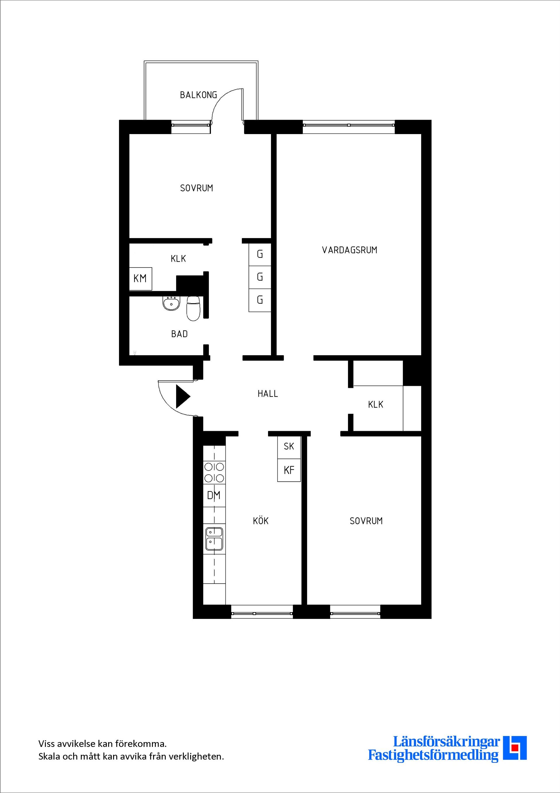 Bostadsrätt, Kopparvägen 65, Kallhäll, Järfälla