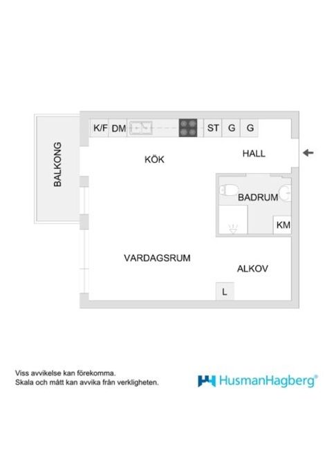 Bostadsrätt, Näckens väg 22, Tomtebo, Umeå