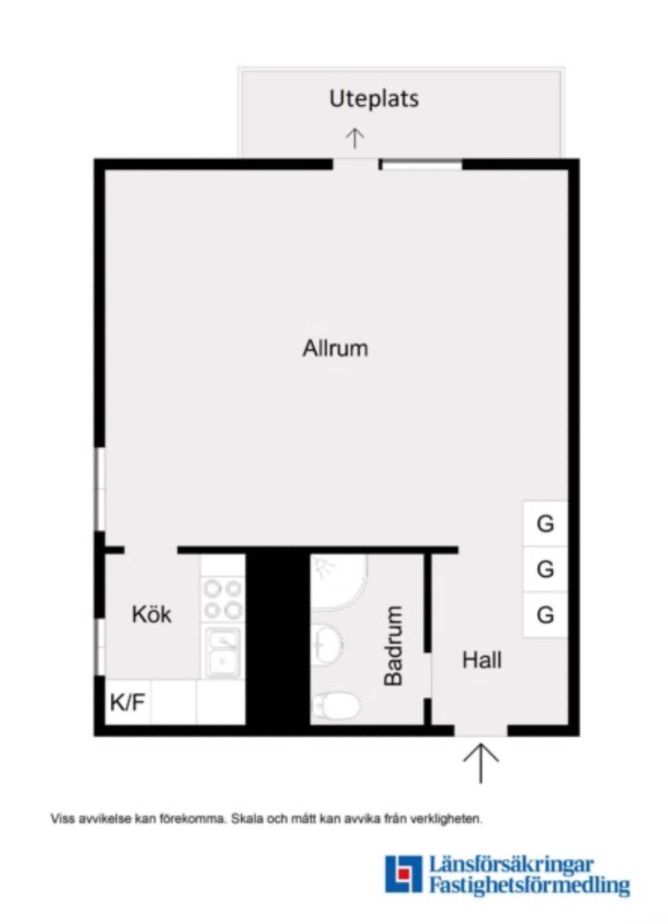 Bostadsrätt, Karlsviksvägen 6A, Brunflo, Östersund