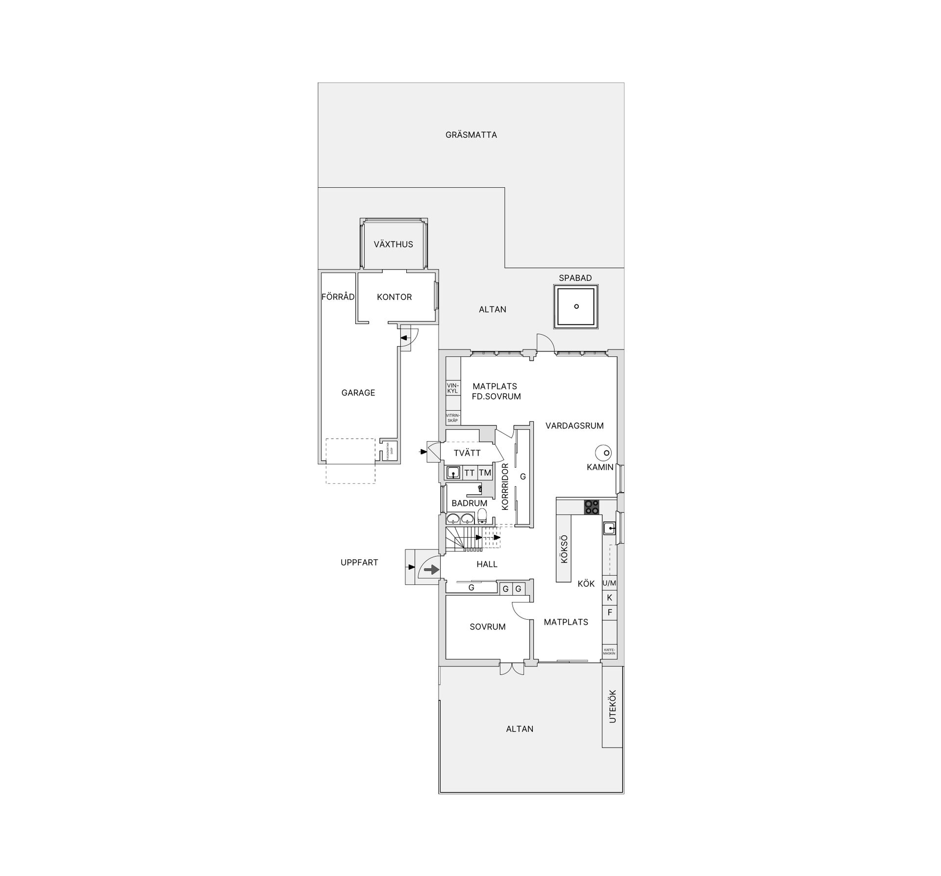 Radhus, Finnvävsgatan 25, Brämhult, Borås